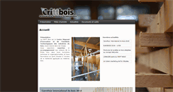 Desktop Screenshot of crittbois.com